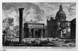 Arch Of Septimius Severus — Giovanni Battista Piranesi, Baroque