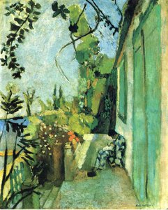 The Terrace, St. Tropez — Матисс, Post-impressionism
