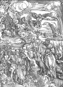 The Revelation Of St John: 14. The Whore Of Baylon — Albrecht Dürer, Northern Renaissance