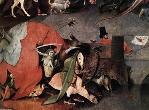 Triptych Of Temptation Of St Anthony (detail) — Hieronymus Bosch, Late Medieval Religious