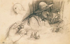 Study — Courbet, Contemporary Realism