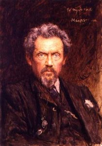 Portrait Of Henry Stacy Marks — Sir Hubert Von Herkomer, Contemporary Realism
