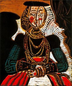 Busto De Mujer (interpretación De La Obra De Lucas Cranach El Joven) — Pablo Picasso, Cubist Interpretation