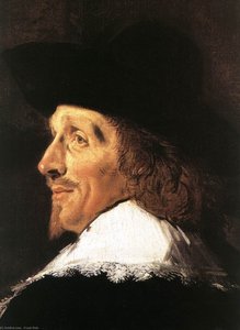 Regents Of The St Elizabeth Hospital Of Haarlem (detail) — Frans Hals I, Baroque