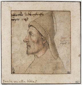 Retrato De Hombre En Perfil — Paolo Uccello