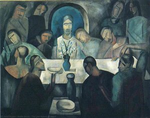 The Last Supper Of Jesus — André Derain, Cubist Expression