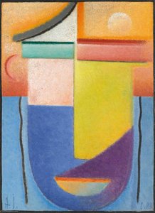 Abstrakter Kopf Wasser Und Licht (abstract Head Water And Light) — Алексей Вавленски
