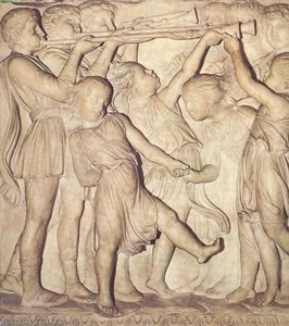 Cantoria: First Top Relief — Luca Della Robbia, Early Renaissance