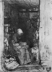 La Vieille Aux Loques — James Abbott Mcneill Whistler, Tonalism And Aestheticism