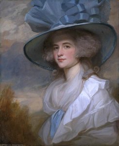 Mrs Robert Trotter Of Bush — George Romney, Romanticism