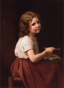 La Soupe — William-adolphe Bouguereau, Academic Painting