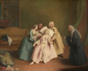 The Faint — Pietro Longhi, Rococo