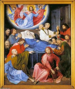 The Death Of The Virgin — Hugo Van Der Goes, Northern Renaissance