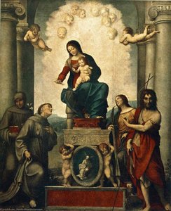 Madonna con San Francesco