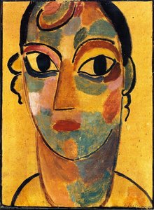 Mystical Head: Girl From Ascona — Alexej Von Jawlensky, Expressionist Style