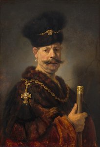 A Polish Nobleman — Rembrandt Van Rijn, Baroque