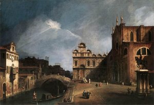 Santi Giovanni E Paolo And The Scuola Di San Marco 1 — Каналетто