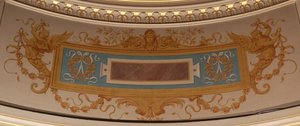 Plafond de la rotonde de la galerie de Peintures