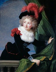 Madame Perregaux — لويز إليزابيث فيجي لو برون, Rococo-neoclassical Style