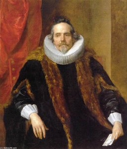 Portrait Of Jacques Le Roy — एंथनी वैन डाइक, Baroque
