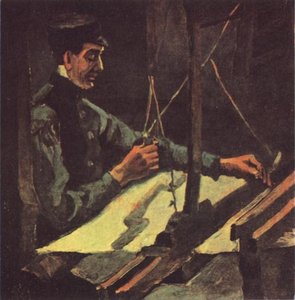 Weaver Facing Right 2 — Vincent Willem Van Gogh, Post-impressionism