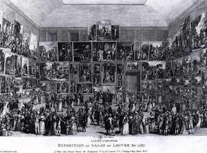 Exposition au Salon du Louvre en 1787