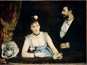 Une Loge Aux Italiens — Eva Gonzalès