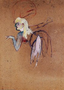 Extra In The Folies Bergere Revue — ტულუზ-ლოთრეკი, Post-impressionism