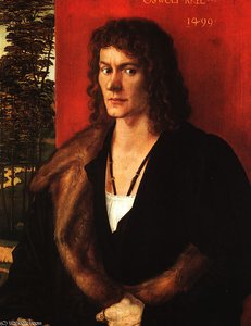 Oswolt Krel - Merchant Of Lindau,1499, Alte Pinakothek, — アルブレヒト・デューラー, Northern Renaissance