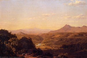 Scene Among The Andes — Frederic Edwin Church