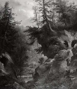 The Caves, (painting) — Robert Seldon Duncanson