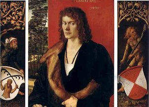 Portrait D Oswald Krell, Munich — Albrecht Dürer, Northern Renaissance
