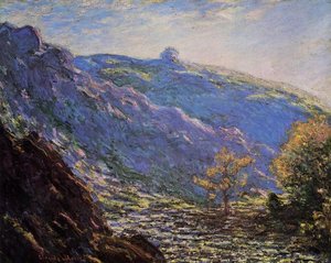 The Old Tree, Sunlight On The Petit Cruese — Клод Моне, Impressionism