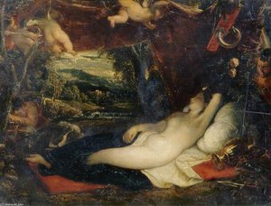 Diana Sleeping — Tomas Stotard