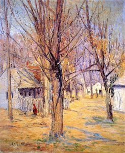 Connecticut Village — Julian Alden Weir, American Impressionism