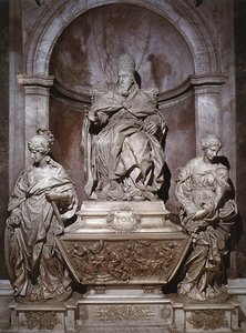 Monument Of Pope Leo Xi — Alessandro Algardi, Baroque