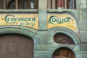 Detail Of The Maison Coilliot In Lille, France