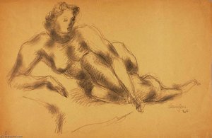 Untitled (female Nude) — Chaim Gross
