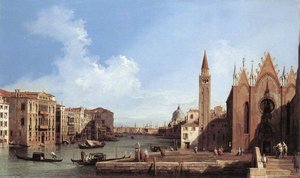 Grand Canal: From Santa Maria Della Carità To The Bacino Di San Marco — Каналетто, Venetian Landscape