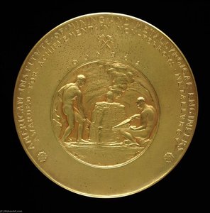 James Douglas Award For Achievement In Non Ferrous Metallurgy (reverse) — Anthony De Francisci