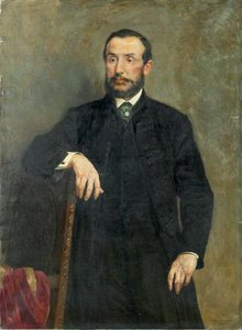 Portrait Of A Gentleman — Bertalan Karlovszky, Realism