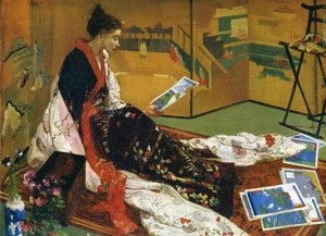 Caprice In Purple And Gold: The Golden Screen — 제임스 애벗 맥닐 휘슬러, Tonalist Aestheticism