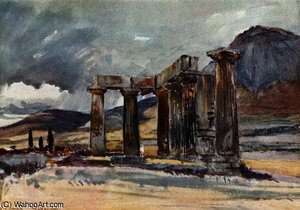 The Temple at Corinth