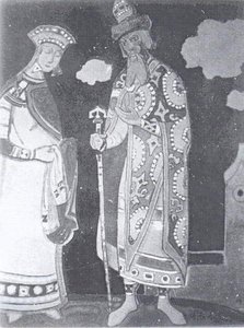 Snow Maiden And Berendey — ニコライ・ロエリヒ, Russian Symbolism