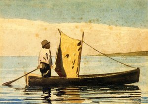 Boy In A Small Boat — Winslow Homer, American Romanticism