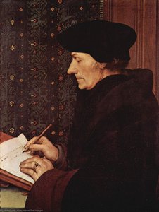 Porträtt Av Desiderius Erasmus — Hans Holbein Den Yngre, Northern Renaissance
