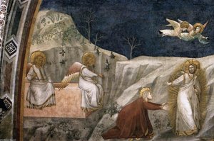 Színtér Mari Magdaléna Életéből: Noli Me Tangere — Giotto Di Bondone, Early Renaissance