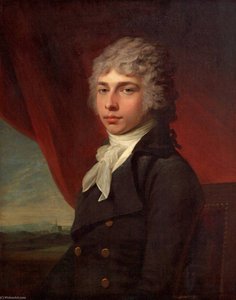 Portrait Of An Unknown Young Gentleman — Jean Laurent Mosnier, Neoclassicism