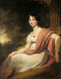 Caroline Matilda Sotheron — Robert Dunkarton After Sir Thomas Lawrence, Regency Portraiture