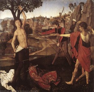 The Martyrdom Of St Sebastian — Ханс Мемлинг, Early Netherlandish Art Movement